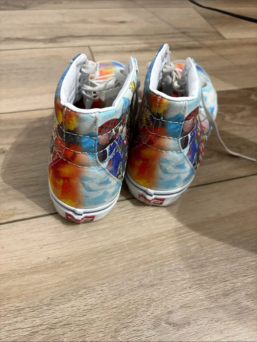 One Piece Anime Vans High-Top Sneakers